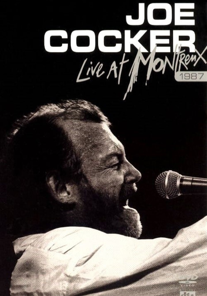 Joe Cocker - Live at Montreux 1987 poster