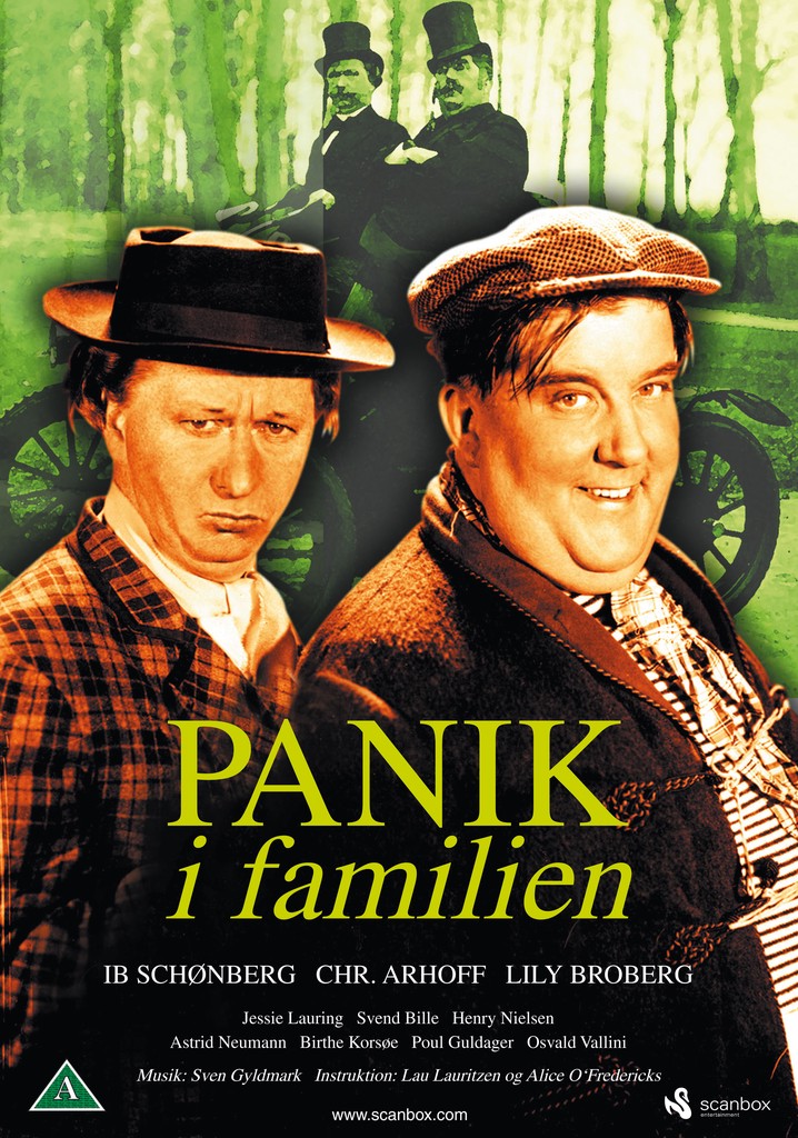 Panik i familien poster