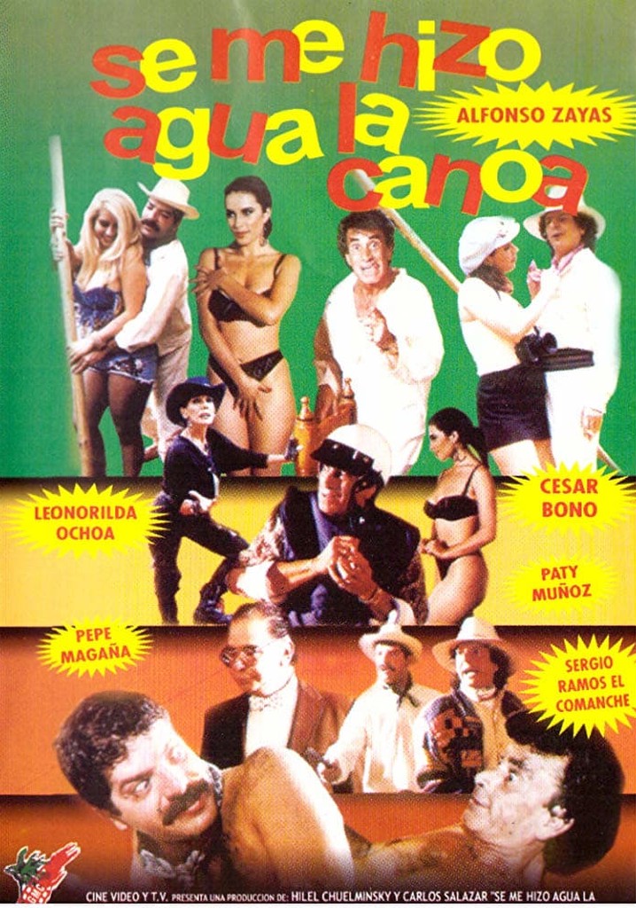 Se me hizo agua la canoa poster