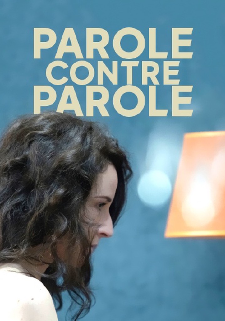 Parole contre parole poster