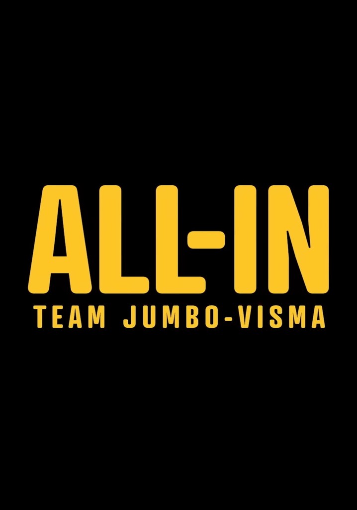 All-in team Jumbo Visma poster