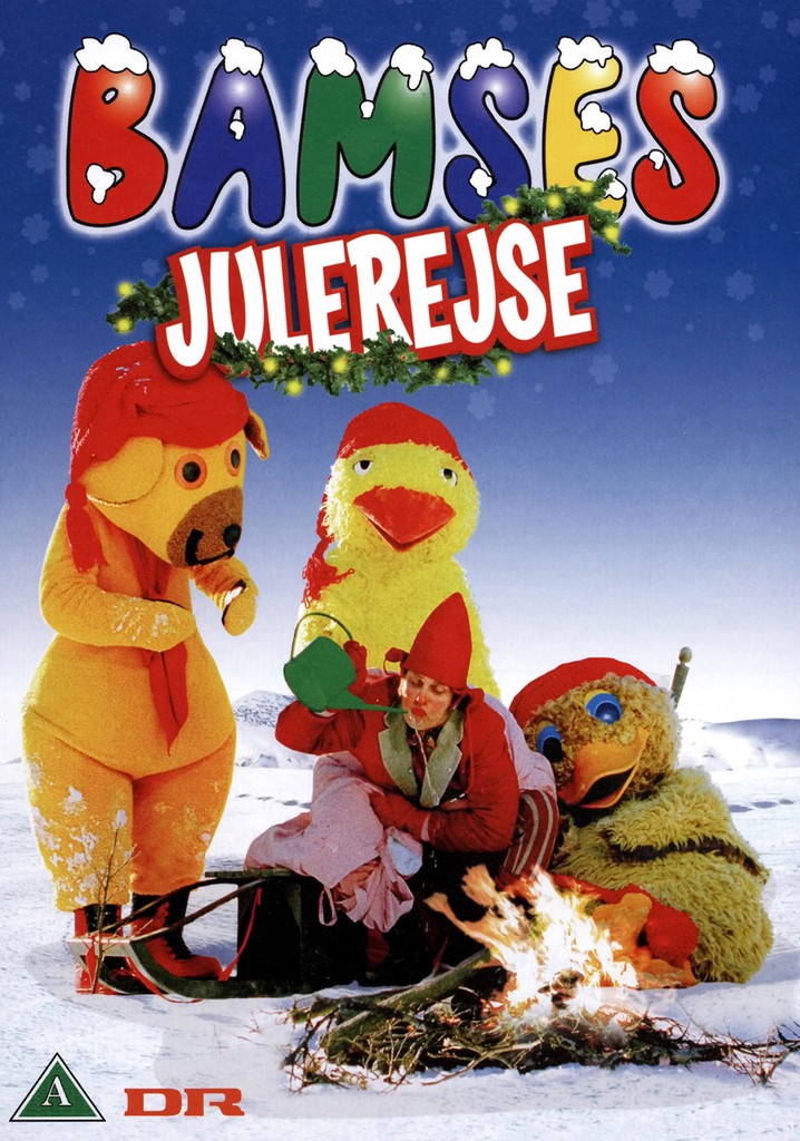 Bamses julerejse poster