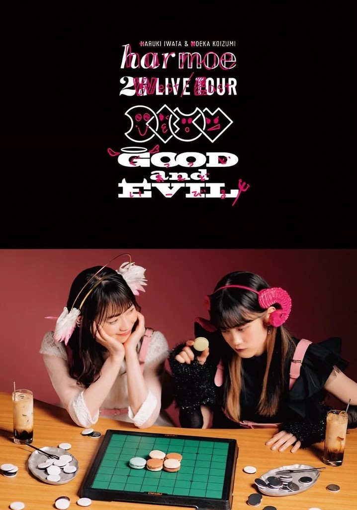 harmoe 2nd LIVE TOUR「GOOD and EVIL」 poster