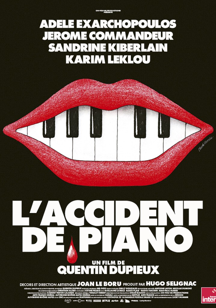 L'accident de piano poster