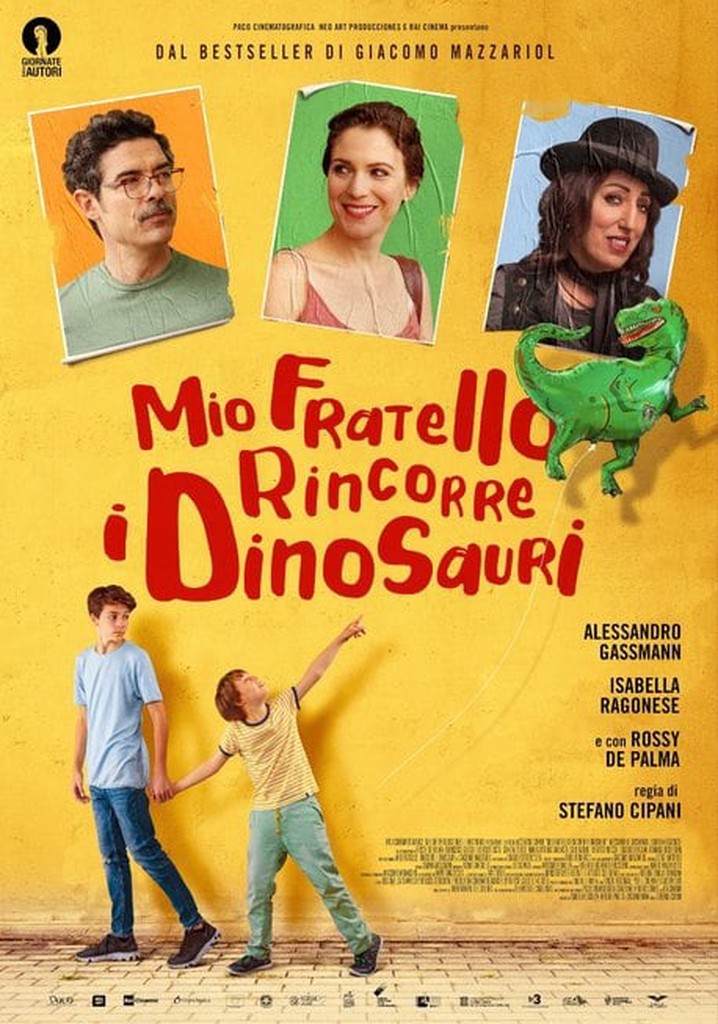 Mio fratello rincorre i dinosauri poster
