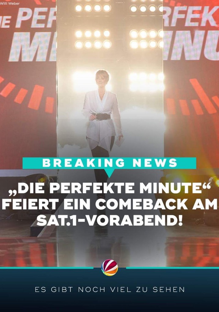 Die perfekte Minute poster