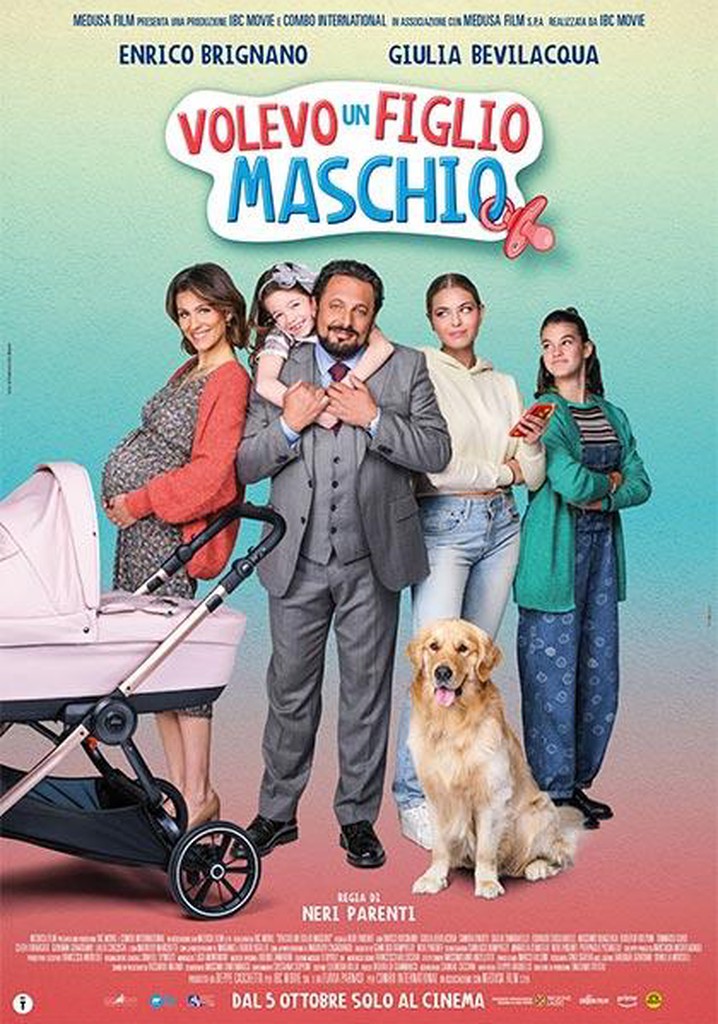Volevo un figlio maschio poster