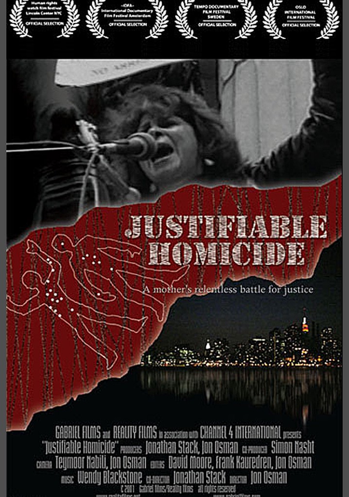 Justifiable Homicide poster