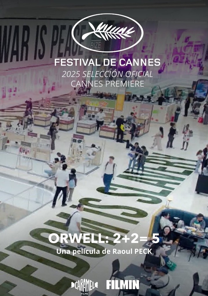 Orwell: 2+2=5 poster