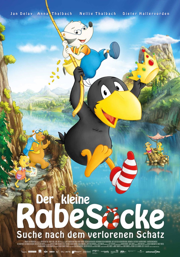 Der kleine Rabe Socke - Suche nach dem verlorenen Schatz poster