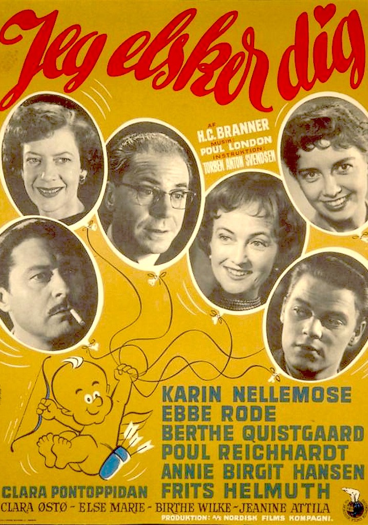Jeg elsker dig poster