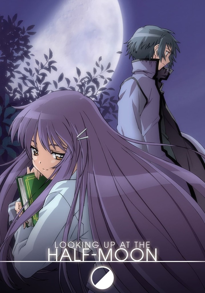 Looking Up at the Half-Moon poster