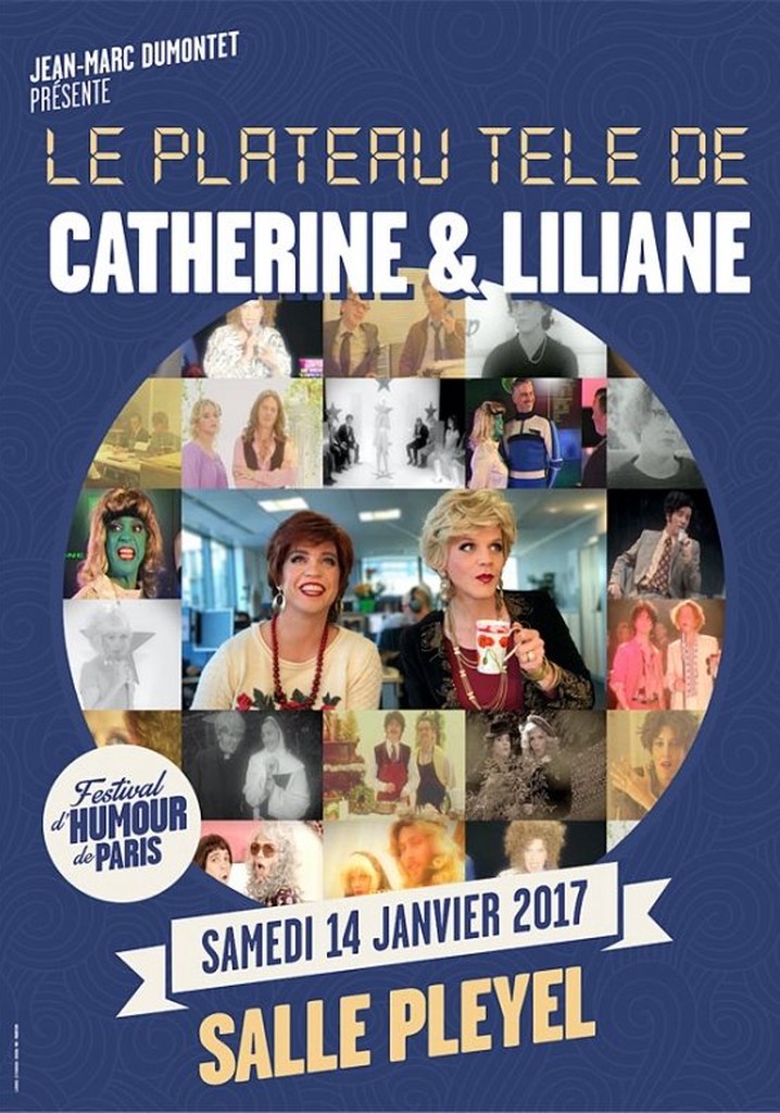 Le plateau télé de Catherine et Liliane poster