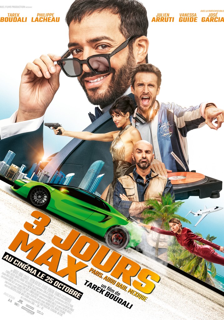 3 jours max poster