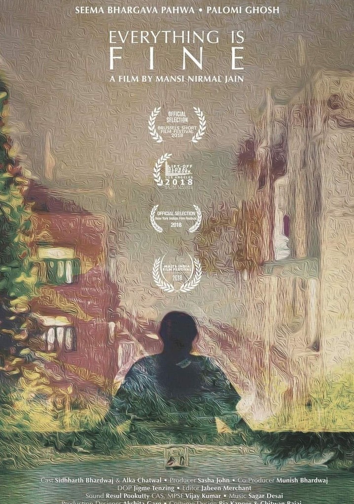 Everything is fine poster