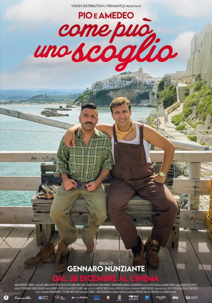 Come può uno scoglio poster