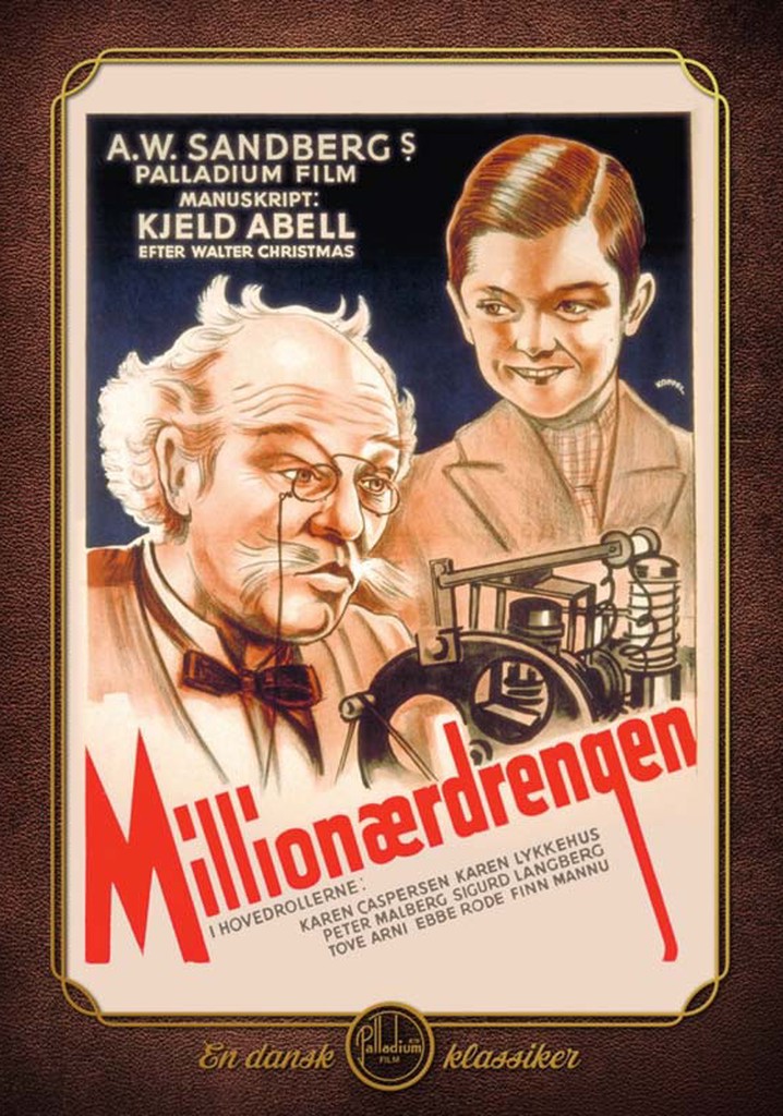 Millionærdrengen poster