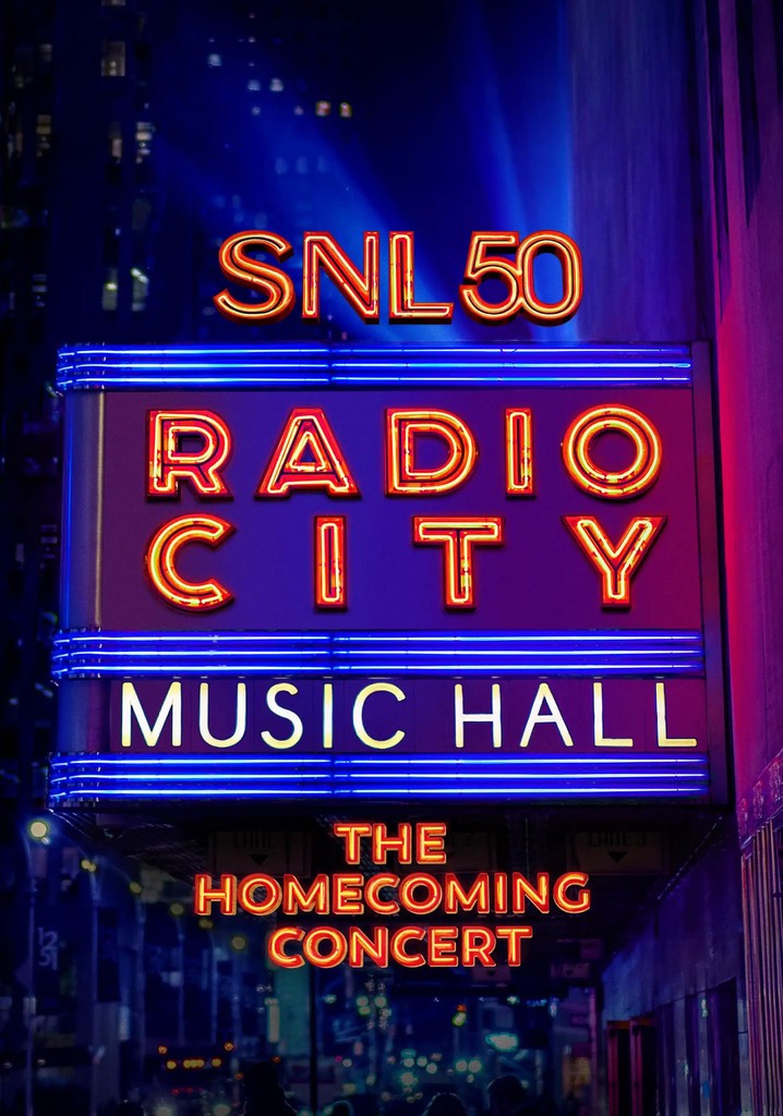 SNL50: The Homecoming Concert poster