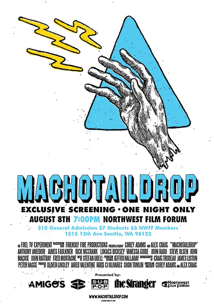 Machotaildrop poster