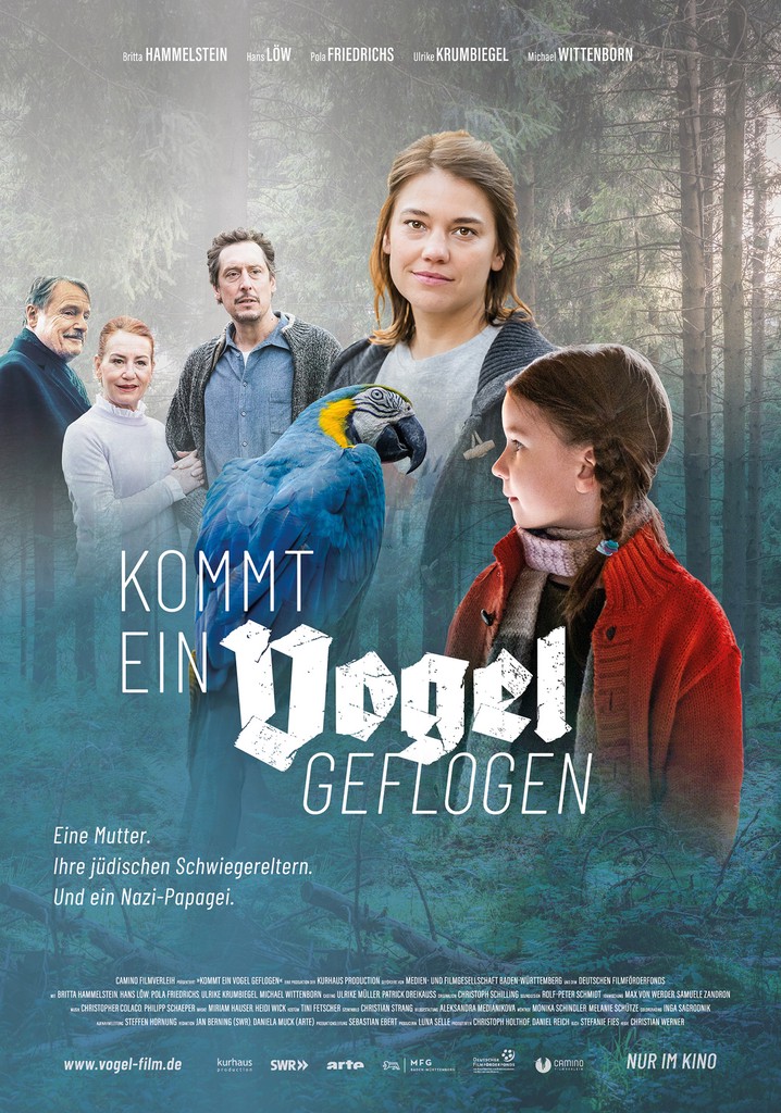 Kommt ein Vogel geflogen poster