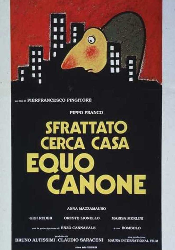 Sfrattato cerca casa equo canone poster
