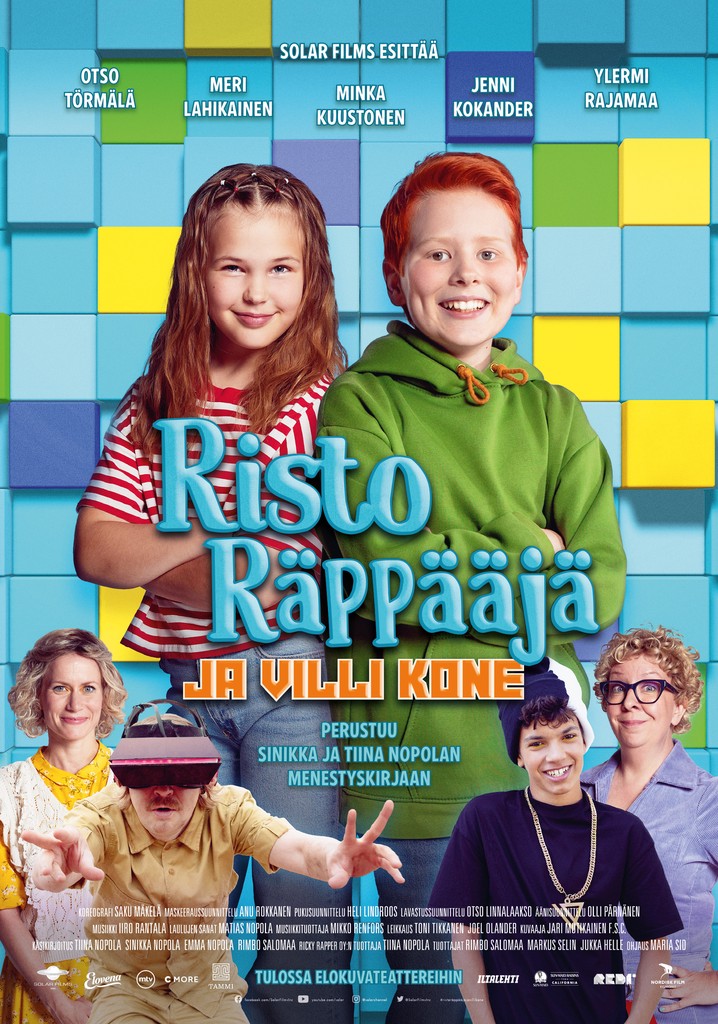 Risto Räppääjä ja villi kone poster
