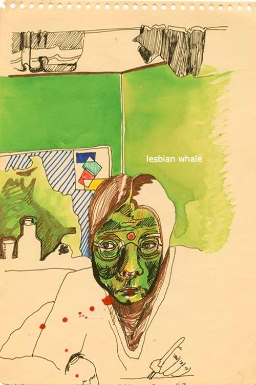Lesbian Whale poster