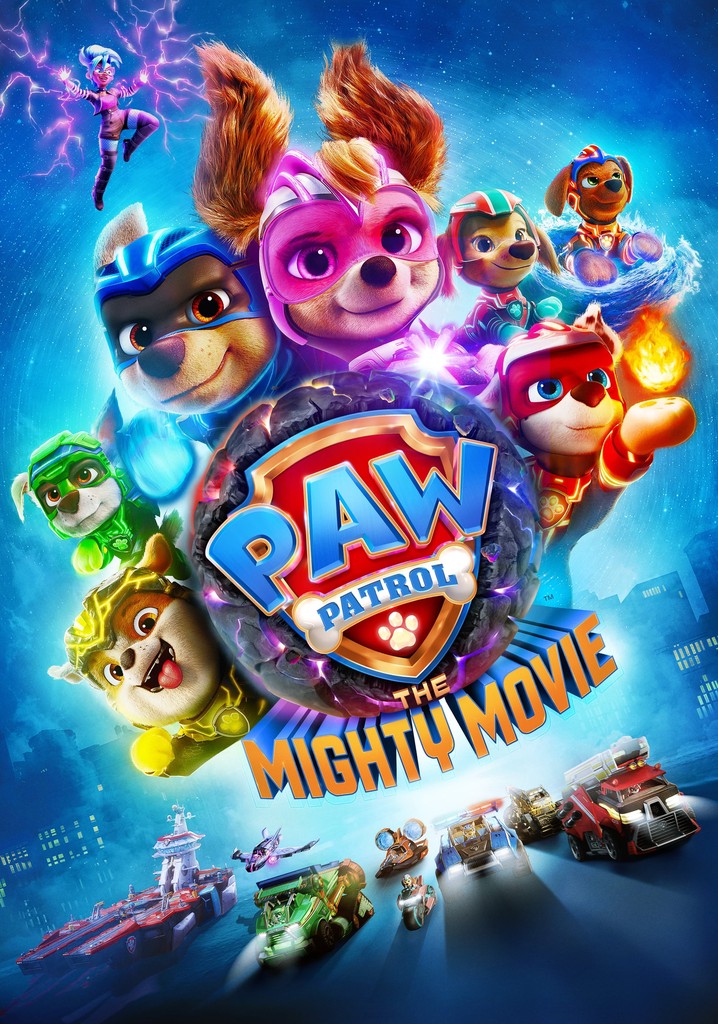 PAW Patrol: The Mighty Movie poster