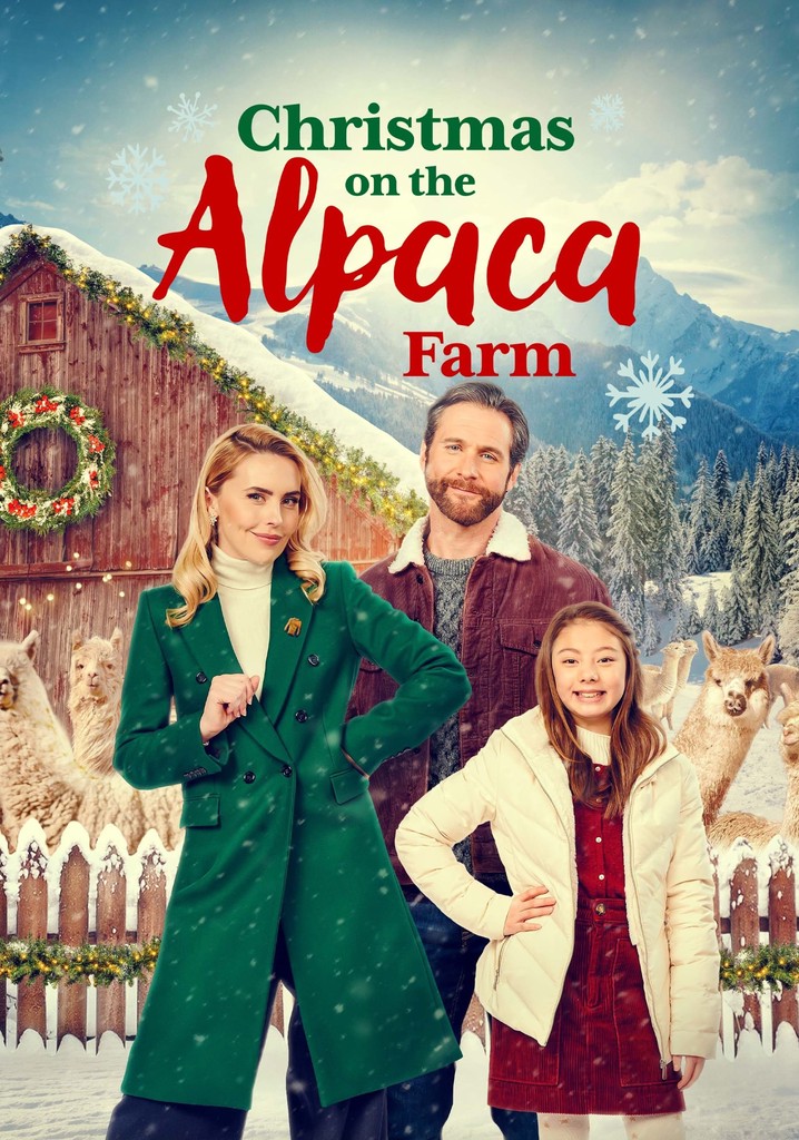 Christmas on the Alpaca Farm poster