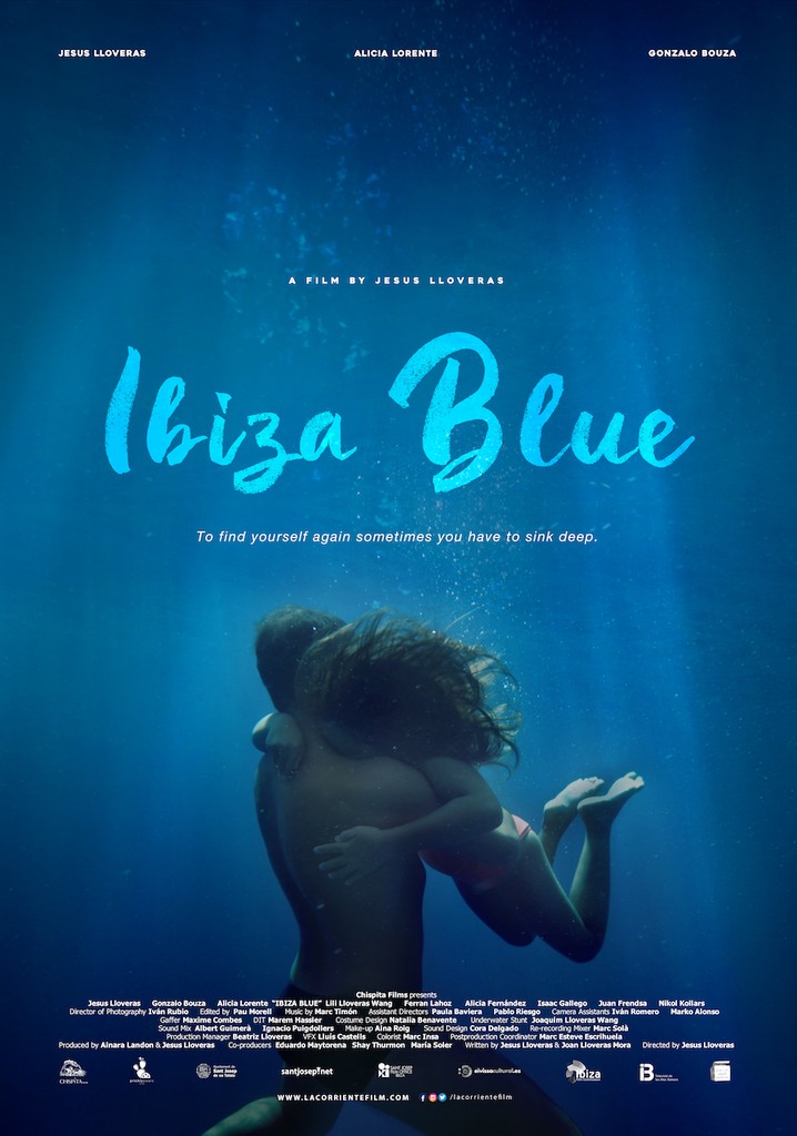 Ibiza Blue poster