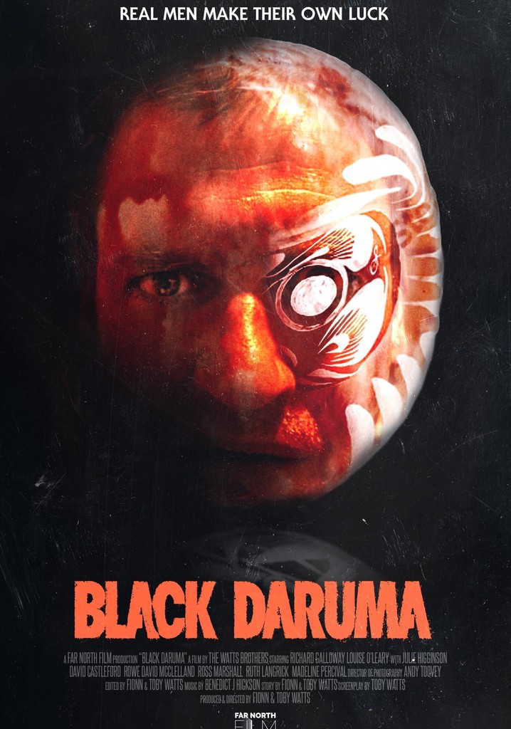 Black Daruma poster
