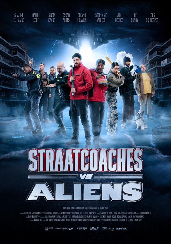 Straatcoaches vs Aliens poster