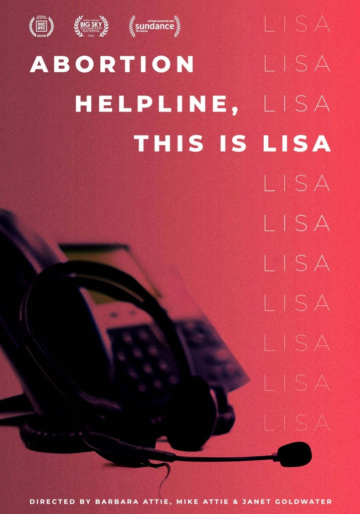 Abortion Helpline, This Is Lisa poster