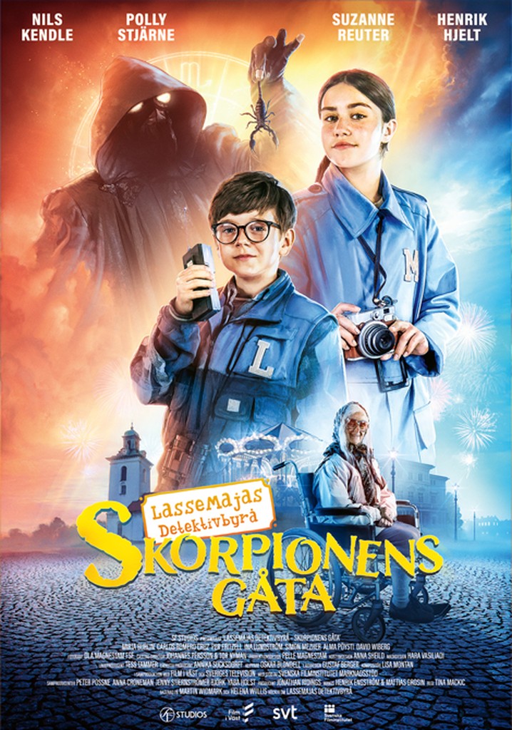 LasseMajas Detektivbyrå - Skorpionens gåta poster
