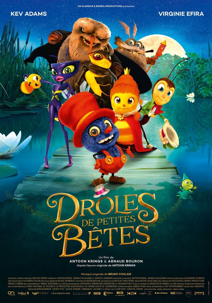 Les drôles de petites bêtes poster