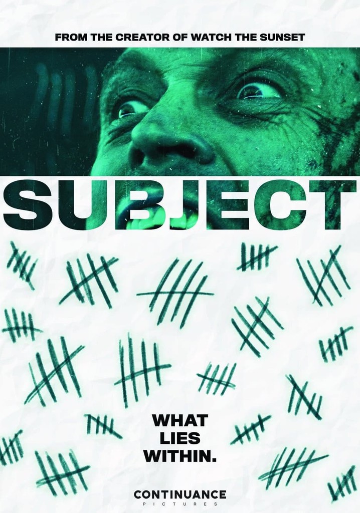 Subject poster