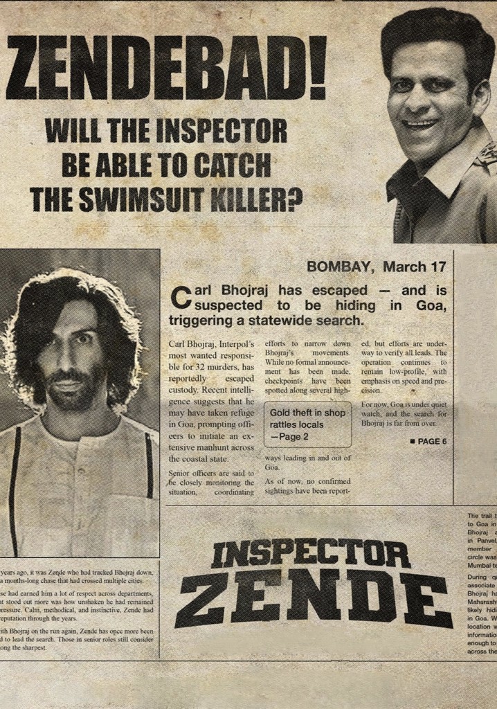 Inspector Zende poster