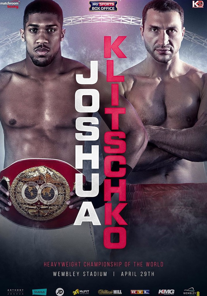 Anthony Joshua vs. Wladimir Klitschko poster