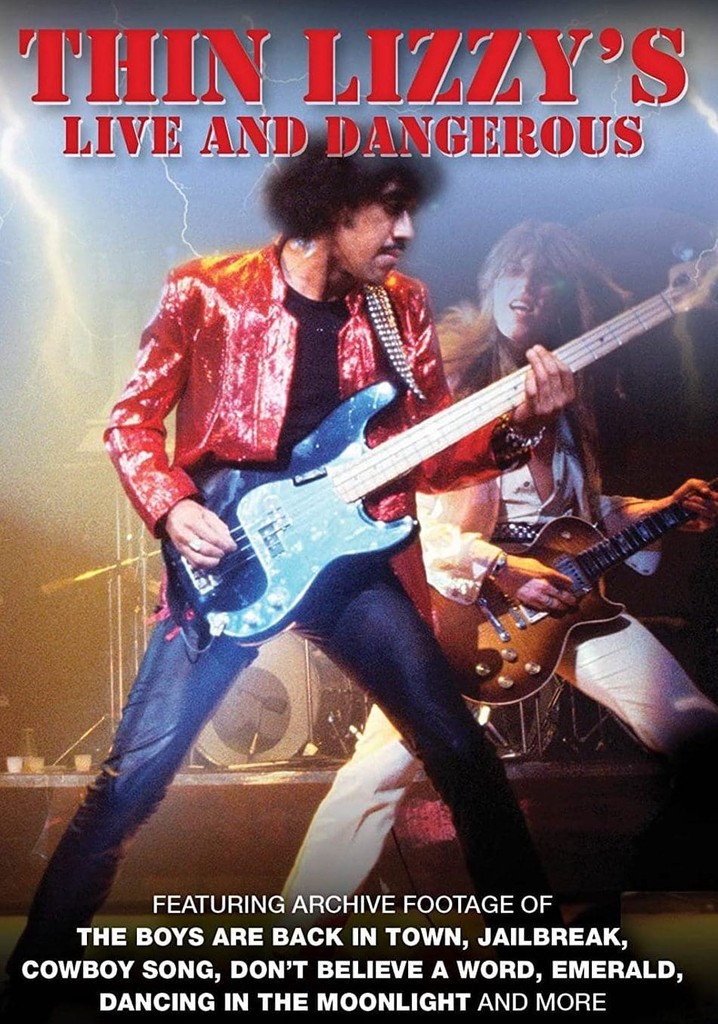 Thin Lizzy - Live and Dangerous poster
