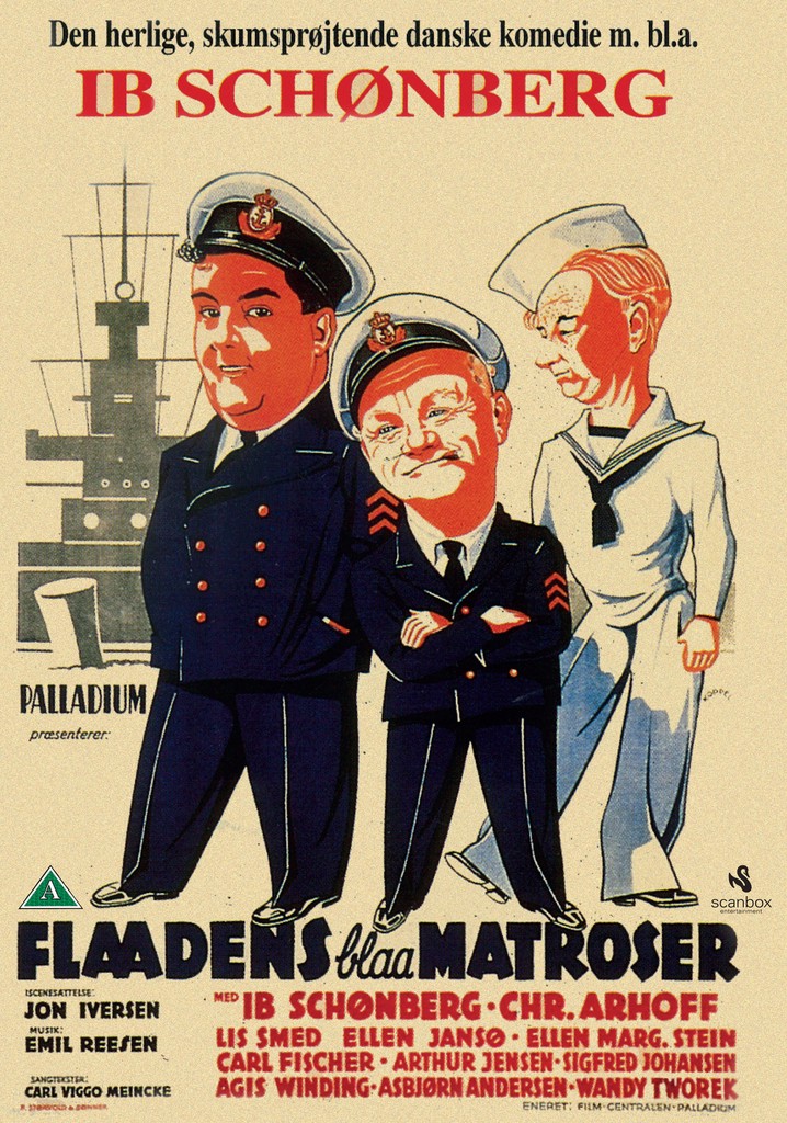 Flaadens blaa matroser poster