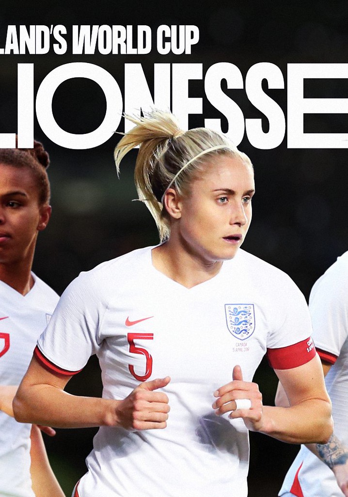 England's World Cup Lionesses poster
