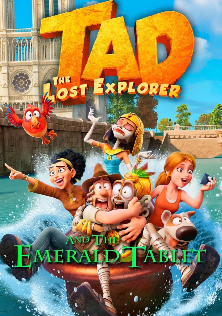 Tad, the Lost Explorer and the Emerald Tablet poster