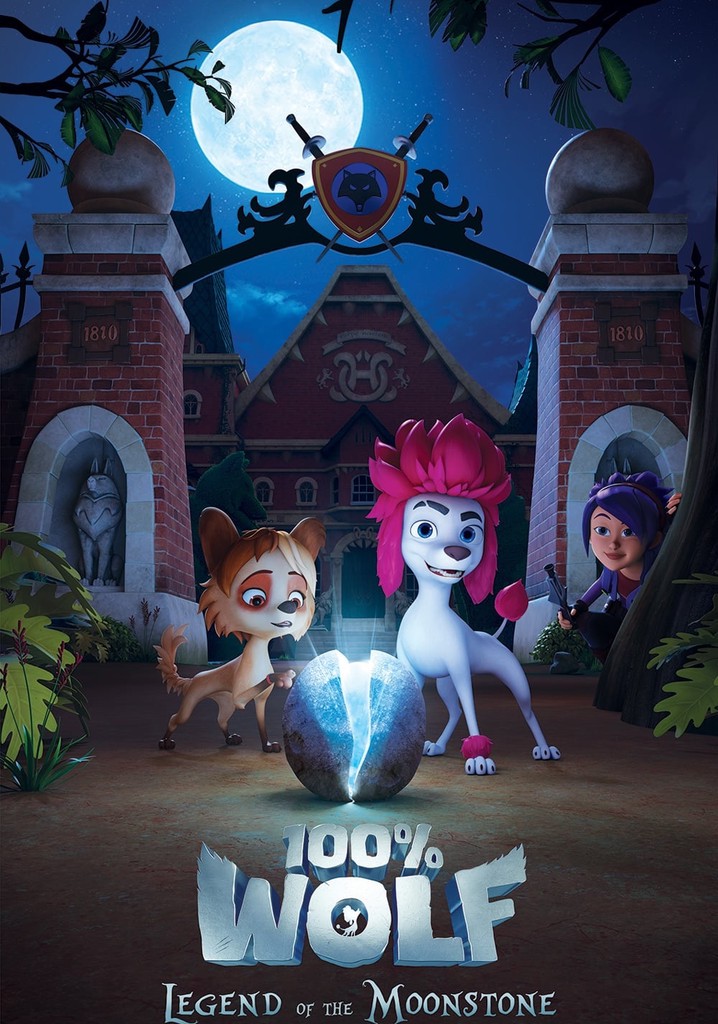 100% Wolf: Legend of the Moonstone poster