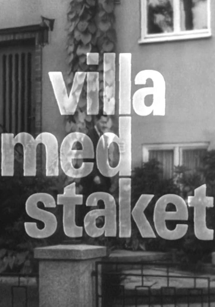Villa med staket poster