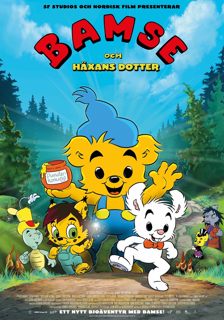 Bamse and the Witch's Daughter poster
