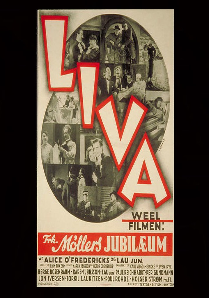 Frk. Møllers jubilæum poster