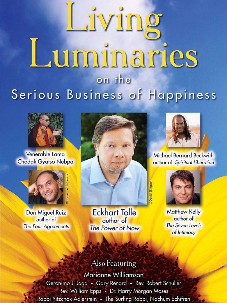 Living Luminaries: On the Serious Business of Happiness poster