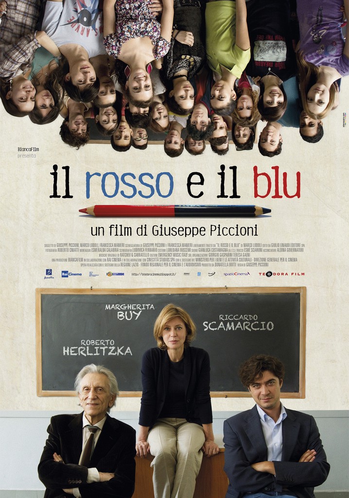 Il rosso e il blu poster
