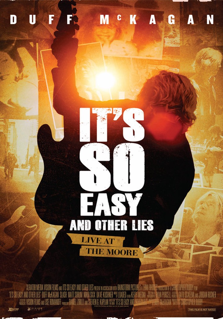 It's So Easy and Other Lies poster