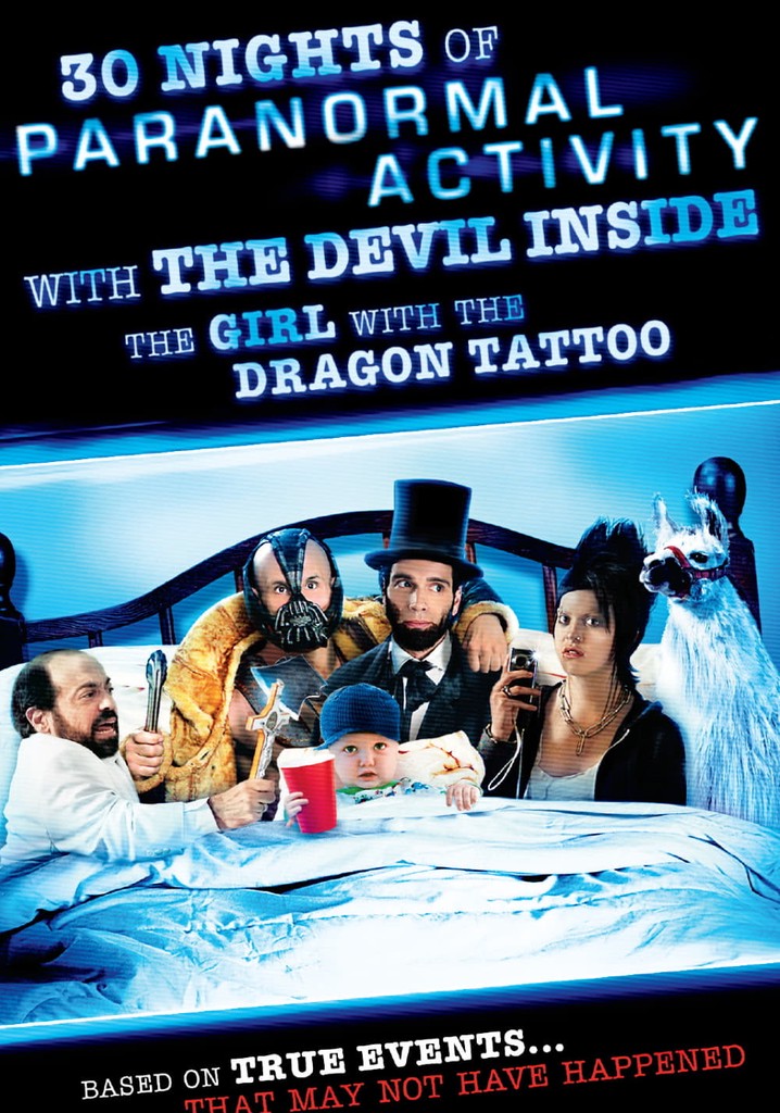 30 Nights of Paranormal Activity With the Devil Inside the Girl With the Dragon Tattoo poster